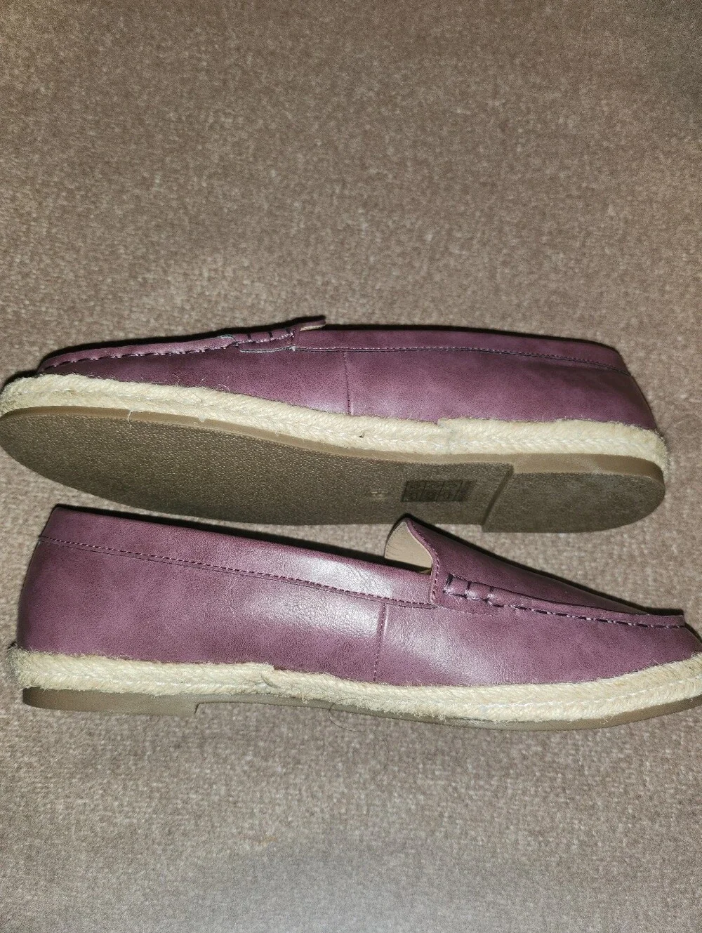 Journee Collection Women's Burgundy Slip-On Loafers